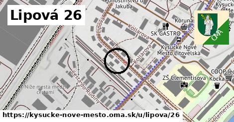 Lipová 26, Kysucké Nové Mesto