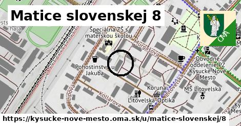 Matice slovenskej 8, Kysucké Nové Mesto