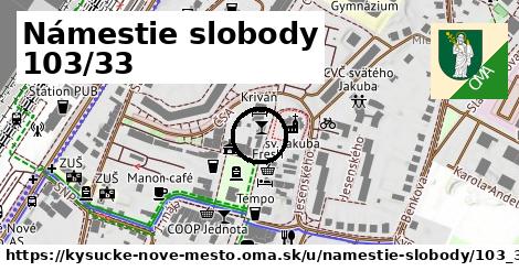 Námestie slobody 103/33, Kysucké Nové Mesto