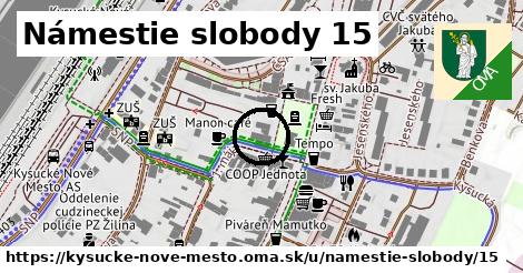 Námestie slobody 15, Kysucké Nové Mesto