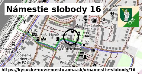 Námestie slobody 16, Kysucké Nové Mesto