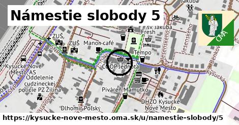 Námestie slobody 5, Kysucké Nové Mesto