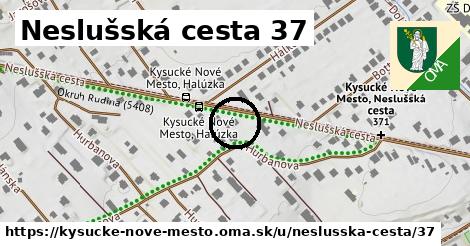 Neslušská cesta 37, Kysucké Nové Mesto