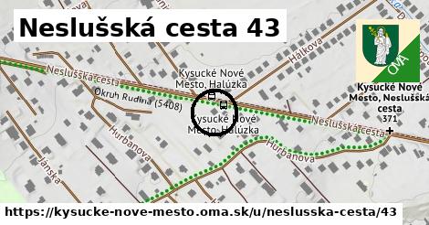 Neslušská cesta 43, Kysucké Nové Mesto