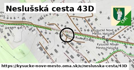 Neslušská cesta 43D, Kysucké Nové Mesto