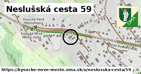 Neslušská cesta 59, Kysucké Nové Mesto