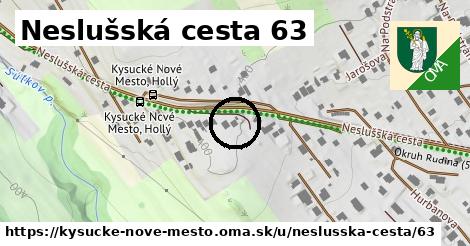 Neslušská cesta 63, Kysucké Nové Mesto