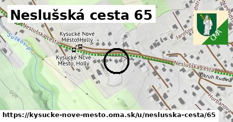 Neslušská cesta 65, Kysucké Nové Mesto