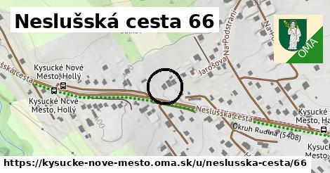 Neslušská cesta 66, Kysucké Nové Mesto