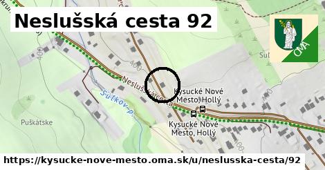 Neslušská cesta 92, Kysucké Nové Mesto