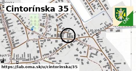 Cintorínska 35, Láb