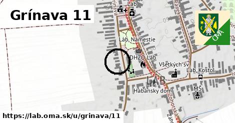 Grínava 11, Láb