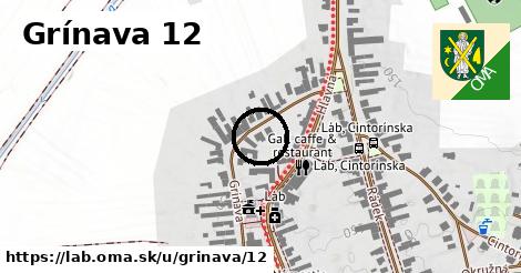 Grínava 12, Láb