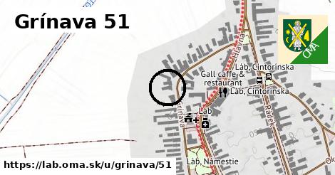 Grínava 51, Láb