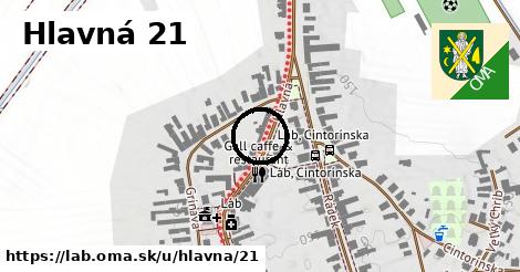 Hlavná 21, Láb