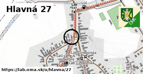 Hlavná 27, Láb