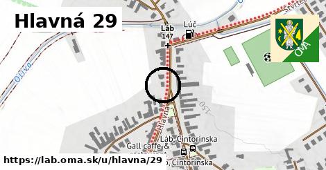 Hlavná 29, Láb