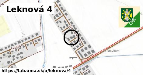 Leknová 4, Láb