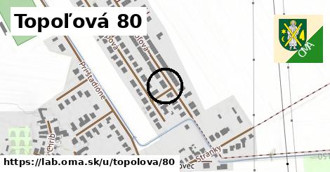 Topoľová 80, Láb