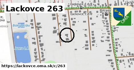 Lackovce <span class="supisne">263</span>
