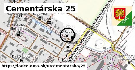 Cementárska 25, Ladce