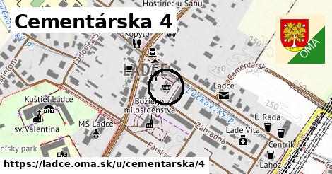 Cementárska 4, Ladce