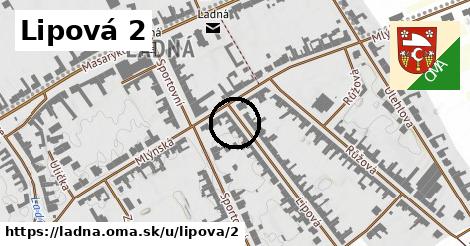 Lipová 2, Ladná