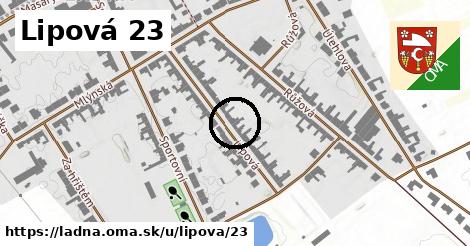 Lipová 23, Ladná