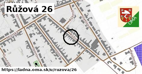Růžová 26, Ladná