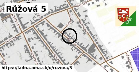 Růžová 5, Ladná