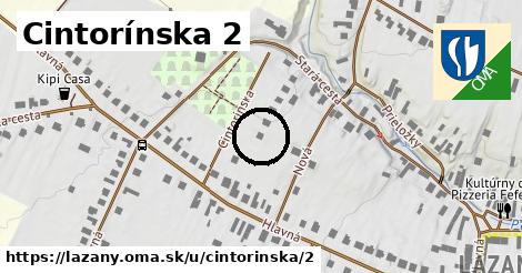 Cintorínska 2, Lazany