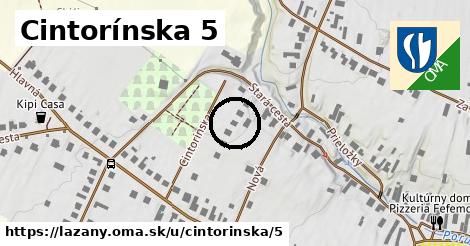 Cintorínska 5, Lazany