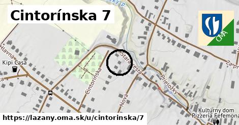 Cintorínska 7, Lazany