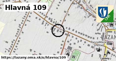 Hlavná 109, Lazany