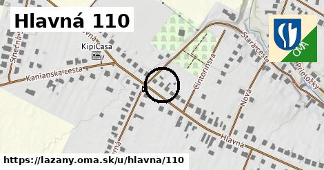 Hlavná 110, Lazany