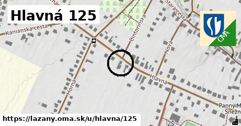 Hlavná 125, Lazany