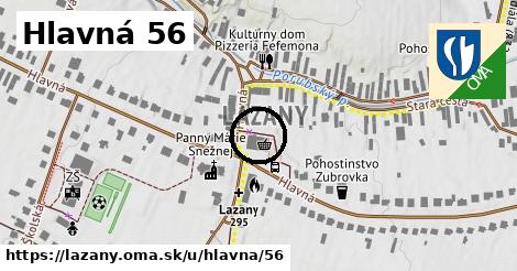 Hlavná 56, Lazany