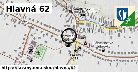 Hlavná 62, Lazany