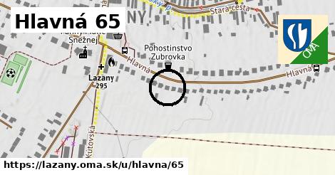 Hlavná 65, Lazany