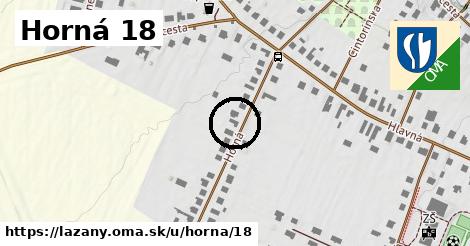 Horná 18, Lazany