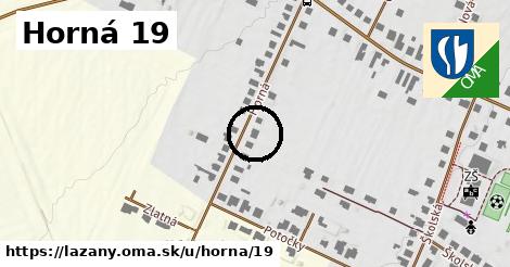 Horná 19, Lazany