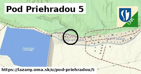 Pod Priehradou 5, Lazany