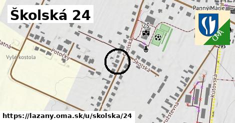 Školská 24, Lazany