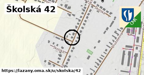 Školská 42, Lazany