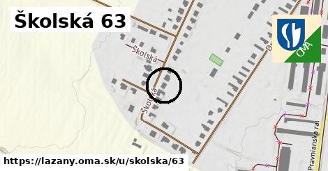 Školská 63, Lazany