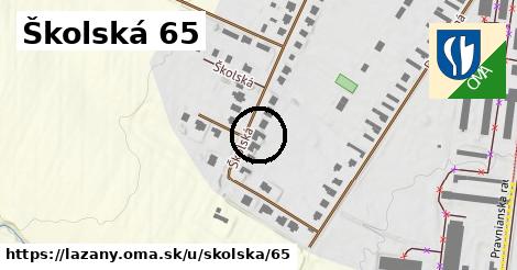 Školská 65, Lazany