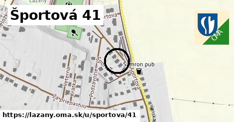 Športová 41, Lazany