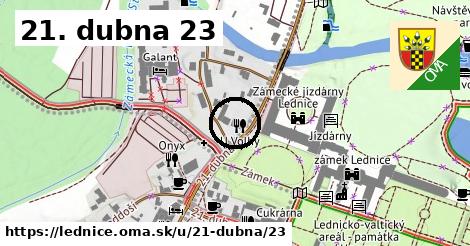 21. dubna 23, Lednice