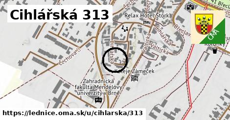 Cihlářská 313, Lednice