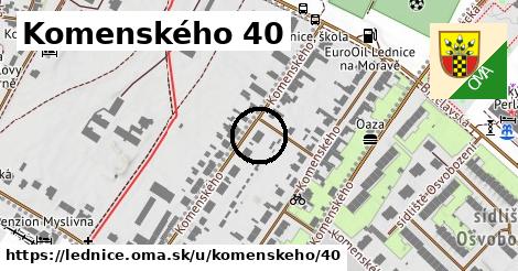 Komenského 40, Lednice